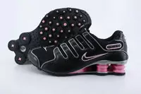 baskets nike shox nz taille 36-40 -noir-rose-rouge01